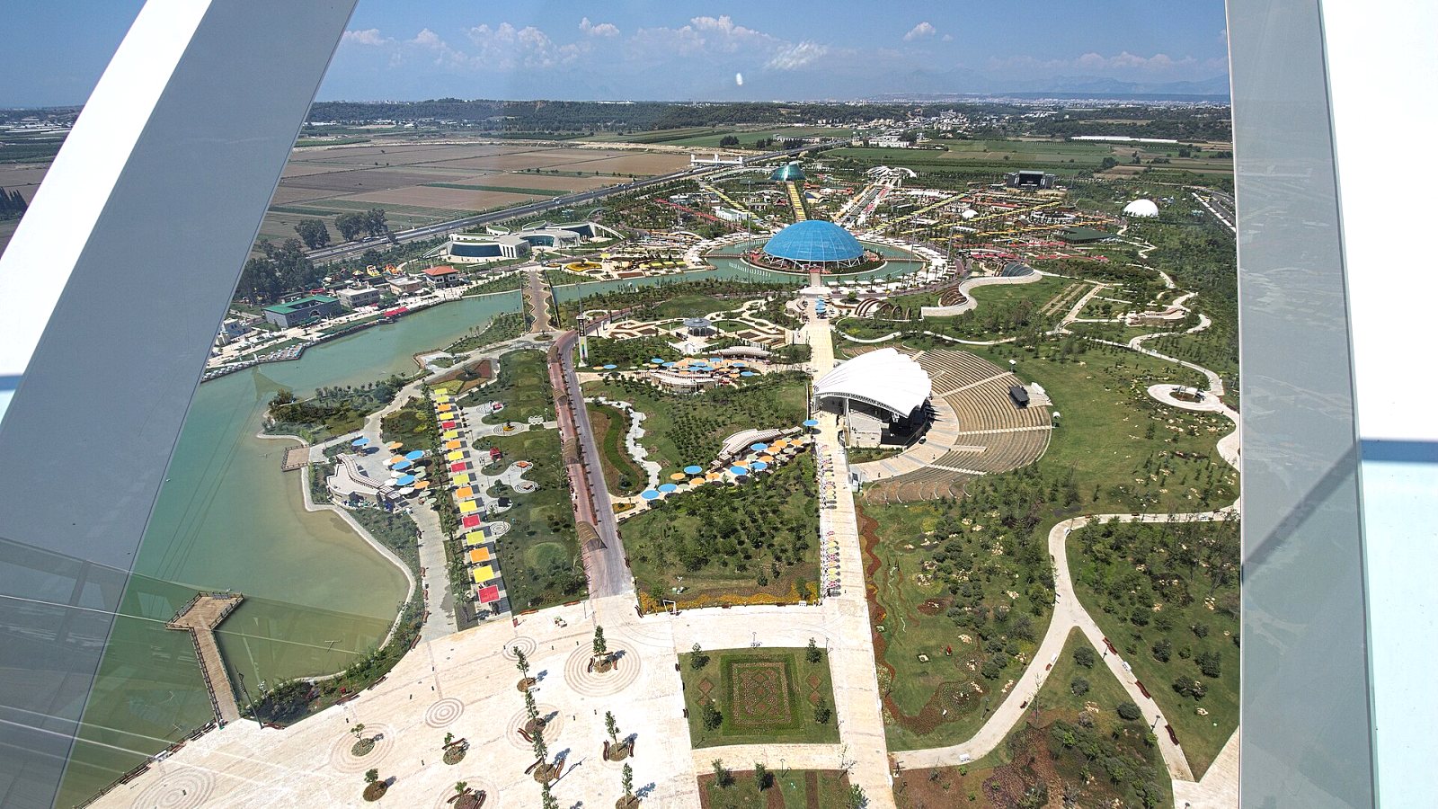 COP31'e ev sahipliği yapacak Antalya Expo alanının yukarıdan görünümü