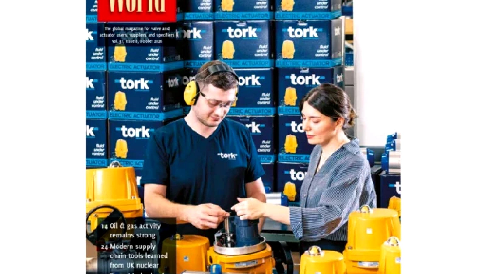 SMS-TORK, elektrikli aktüatör yatırımlarını Valve World kapak röportajında anlattı